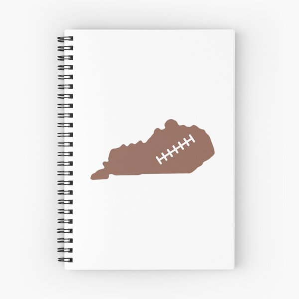 Item preview, Kentucky State Outline Football Stitch designed and sold by US States Merch.