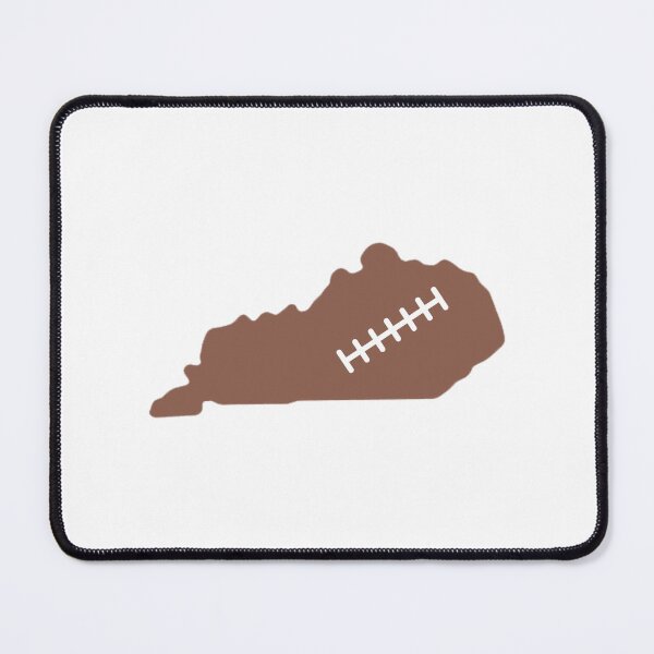 Item preview, Kentucky State Outline Football Stitch designed and sold by US States Merch.