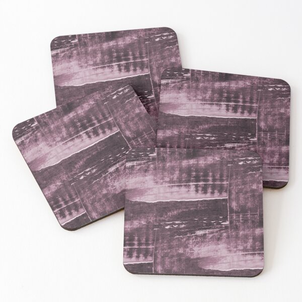 Item preview, Monochromatic Rustic Grunge Pattern in Mauve designed and sold by Artistestella.