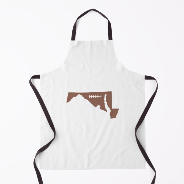 Item preview, Maryland State Outline Football Stitch designed and sold by US States Merch.