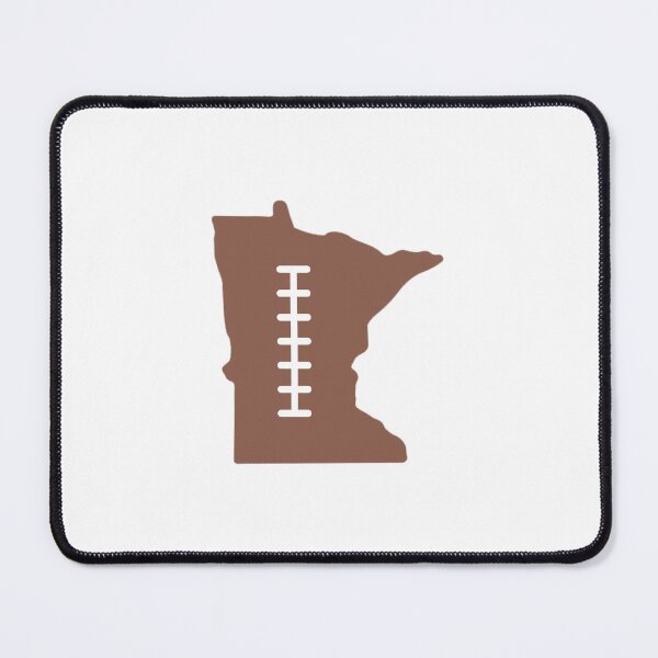 Item preview, Minnesota State Outline Football Stitch designed and sold by US States Merch.
