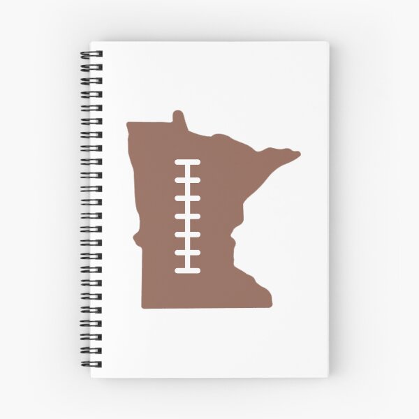 Item preview, Minnesota State Outline Football Stitch designed and sold by US States Merch.