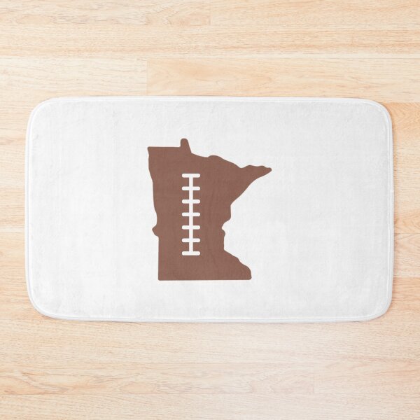 Item preview, Minnesota State Outline Football Stitch designed and sold by US States Merch.