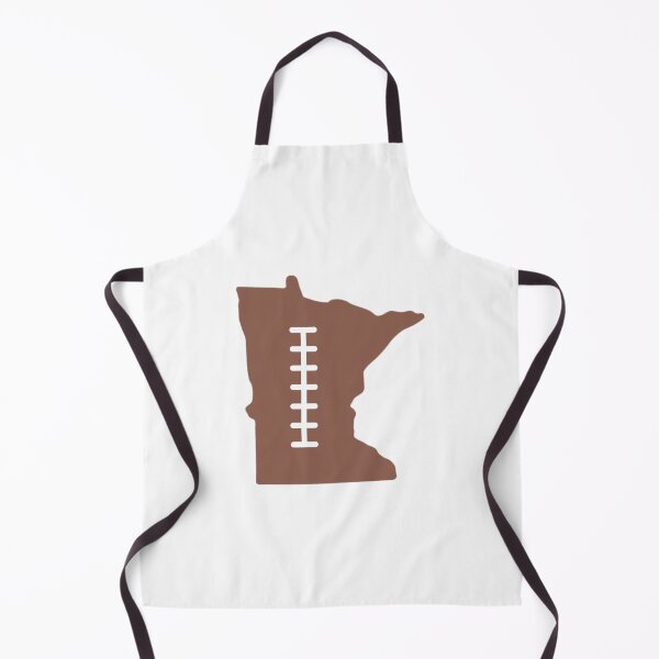 Item preview, Minnesota State Outline Football Stitch designed and sold by US States Merch.