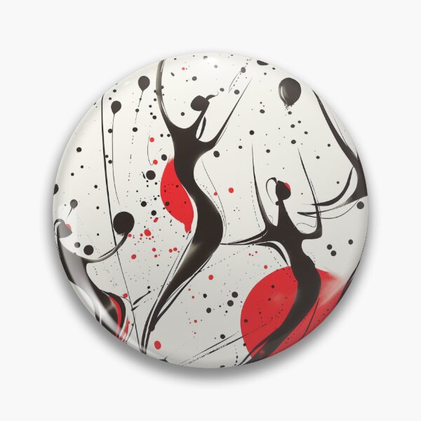 Item preview, Abstract Figures in Energetic Dance Poses designed and sold by palmyst.