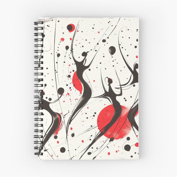Item preview, Abstract Figures in Energetic Dance Poses designed and sold by palmyst.