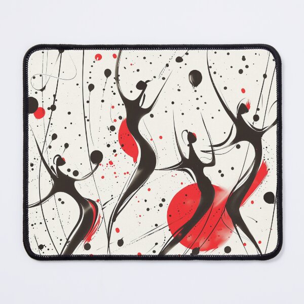 Item preview, Abstract Figures in Energetic Dance Poses designed and sold by palmyst.