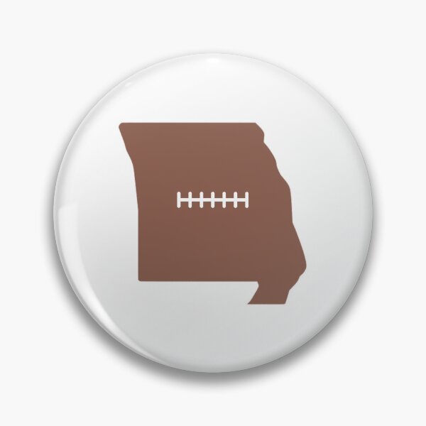 Item preview, Missouri State Outline Football Stitch designed and sold by US States Merch.
