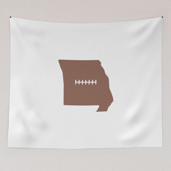 Item preview, Missouri State Outline Football Stitch designed and sold by US States Merch.