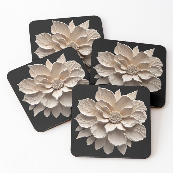 Item preview, Big white peony designed and sold by AKRE R.