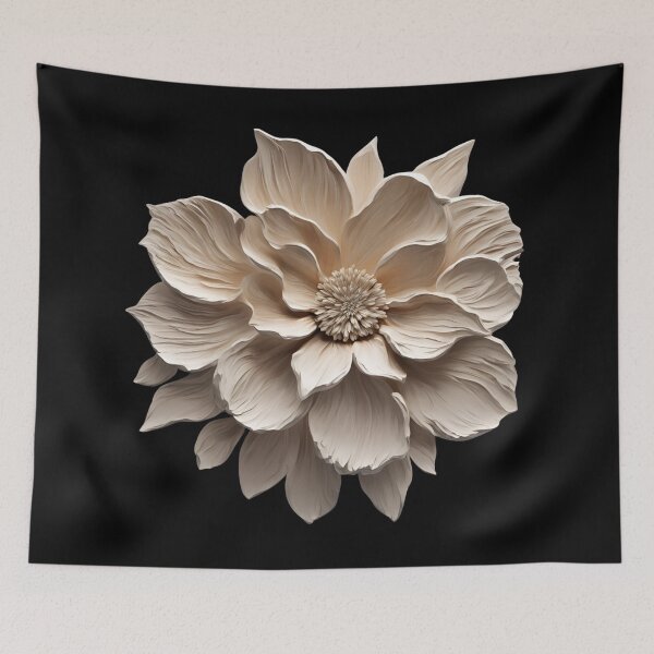 Item preview, Big white peony designed and sold by AKRE R.