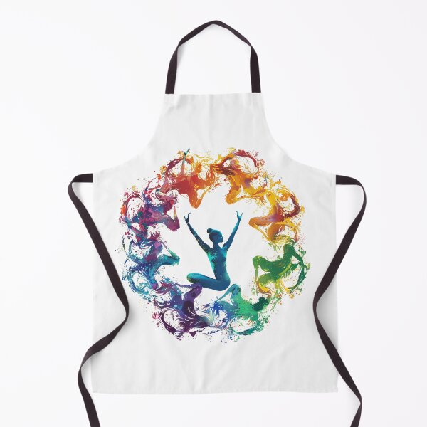 Item preview, Vibrant Yoga Poses in Circular Motion designed and sold by palmyst.