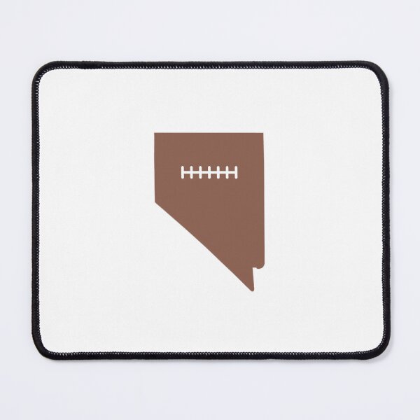 Item preview, Nevada State Outline Football Stitch designed and sold by US States Merch.