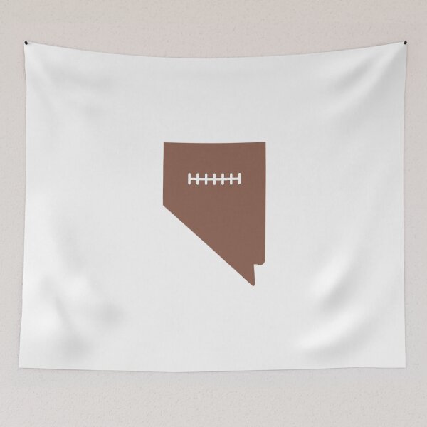 Item preview, Nevada State Outline Football Stitch designed and sold by US States Merch.