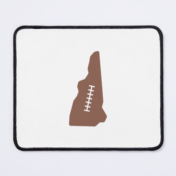 Item preview, New Hampshire State Outline Football Stitch designed and sold by US States Merch.