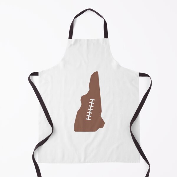 Item preview, New Hampshire State Outline Football Stitch designed and sold by US States Merch.
