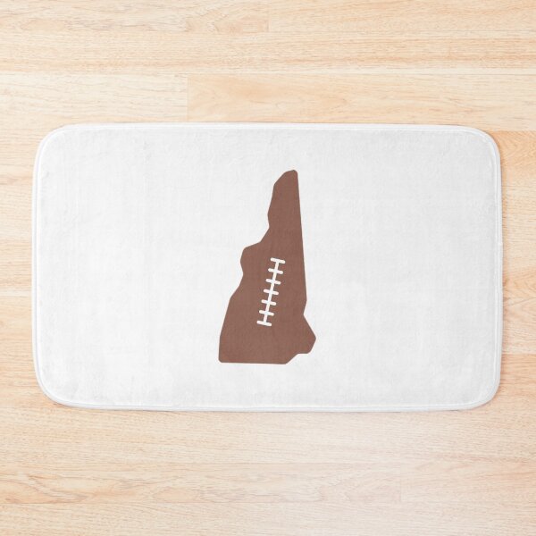 Item preview, New Hampshire State Outline Football Stitch designed and sold by US States Merch.