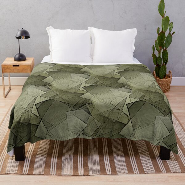 Item preview, Abstract Olive Green Scattered Paper designed and sold by Artistestella.