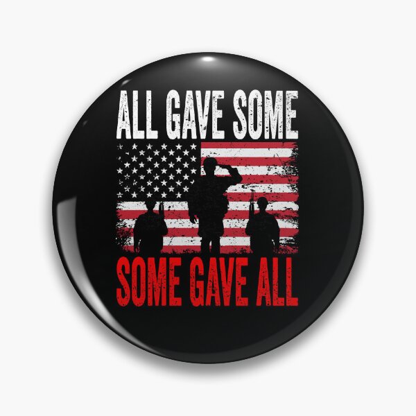 Item preview, Military Memorial Day All Gave Some Soldier USA Flag 4th of july designed and sold by BOUCHERIT amine.