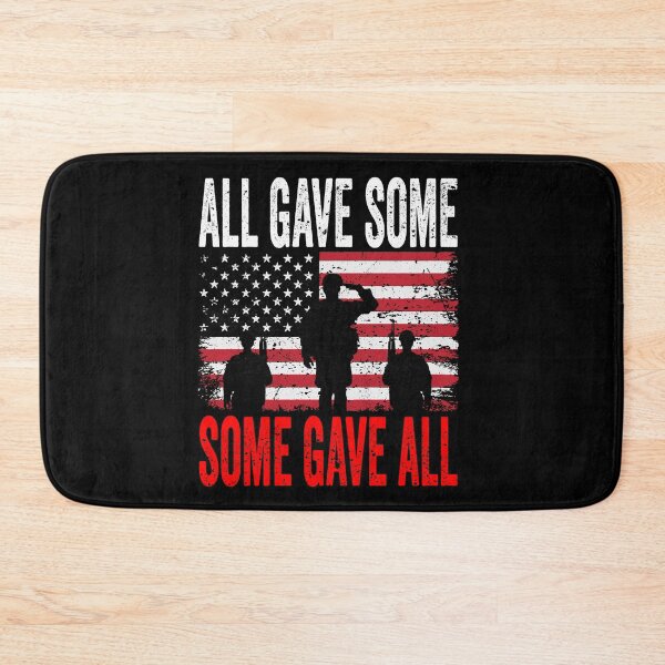 Item preview, Military Memorial Day All Gave Some Soldier USA Flag 4th of july designed and sold by BOUCHERIT amine.