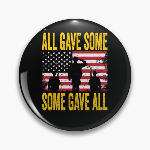 Item preview, Military Memorial Day All Gave Some Soldier USA Flag 4th of july designed and sold by BOUCHERIT amine.