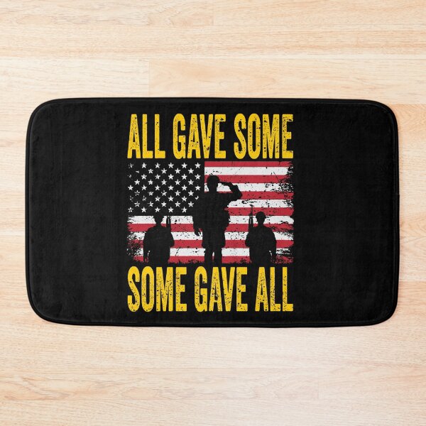 Item preview, Military Memorial Day All Gave Some Soldier USA Flag 4th of july designed and sold by BOUCHERIT amine.