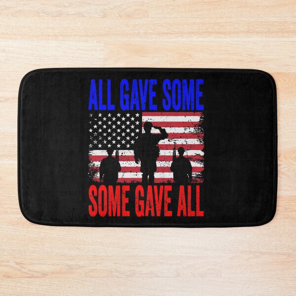 Item preview, Military Memorial Day All Gave Some Soldier USA Flag 4th of july designed and sold by BOUCHERIT amine.