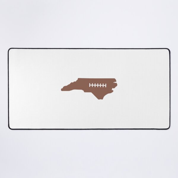Item preview, North Carolina State Outline Football Stitch designed and sold by US States Merch.