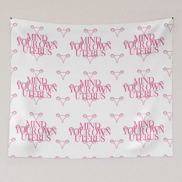 Item preview, Mind Your Own Uterus PINK designed and sold by FireSisters.