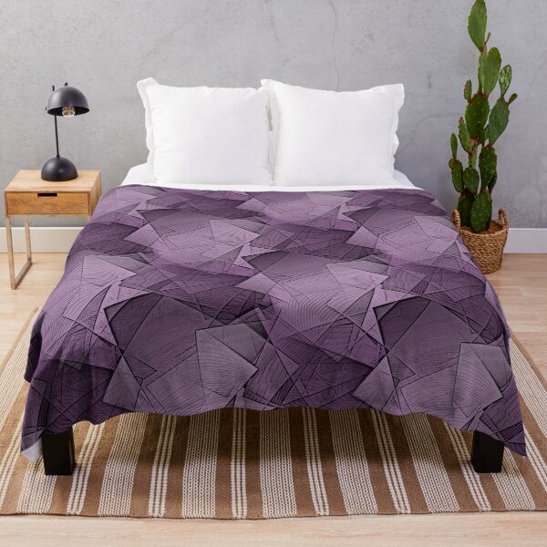 Item preview, Abstract Purple Scattered Paper designed and sold by Artistestella.