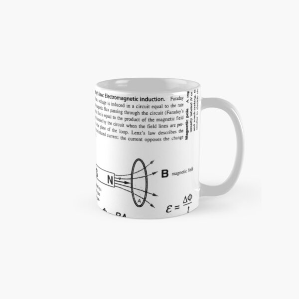 Physics. Magnets and Electromagnetism Classic Mug