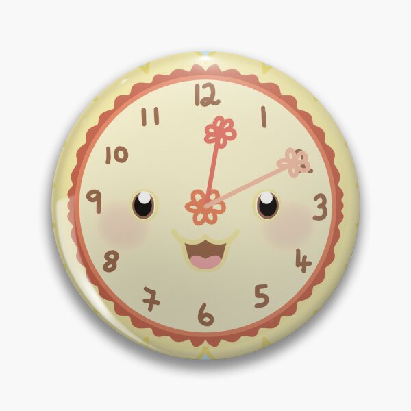 Item preview, Fun Time, cute sunflower clock face designed and sold by Catphonesoup.