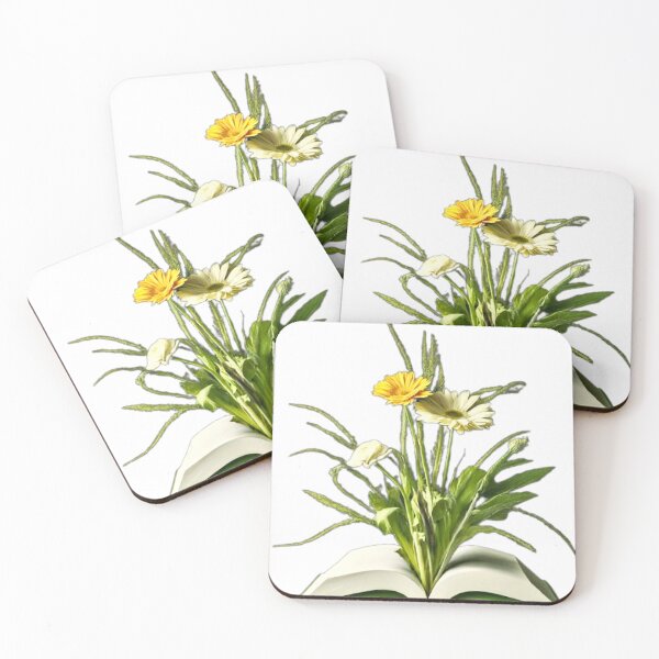 Item preview, Flowers Growing From Book designed and sold by Mahe Jabeen.