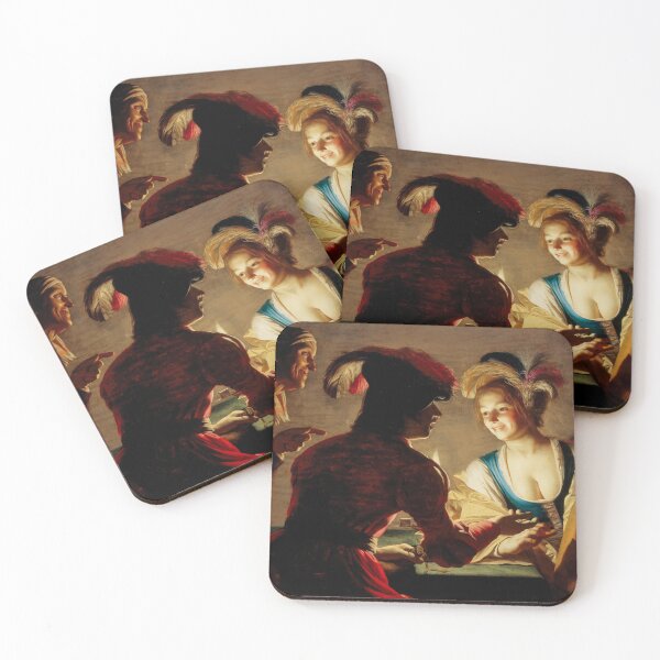 Item preview, Gerard van Honthorst The Procuress Classic Art Print designed and sold by TheSoulOfArt.