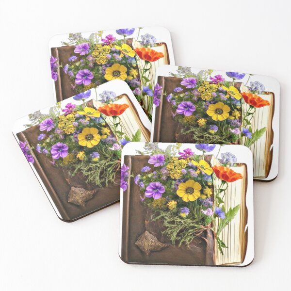 Artikelvorschau, Blumen wachsen aus einem Buch entworfen und verkauft von Mahe Jabeen.