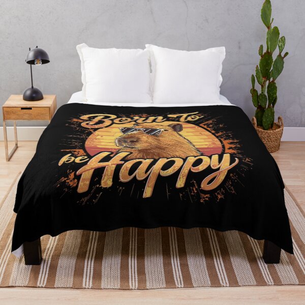 Item preview, Capybara - Born to be happy designed and sold by SpecialtiesShop.