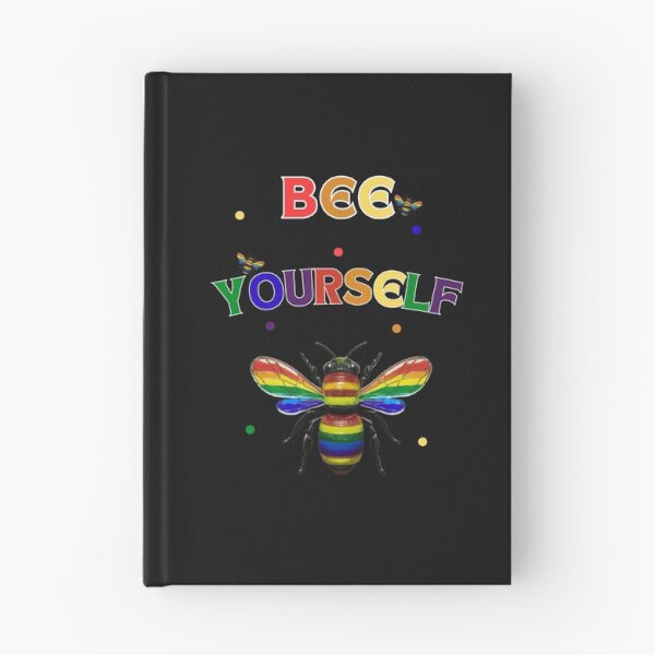 Item preview, Bee Yourself: Vibrant Pride Month Design with Rainbow Bee designed and sold by elynne9.