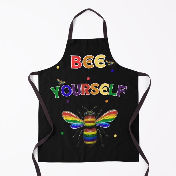 Item preview, Bee Yourself: Vibrant Pride Month Design with Rainbow Bee designed and sold by elynne9.