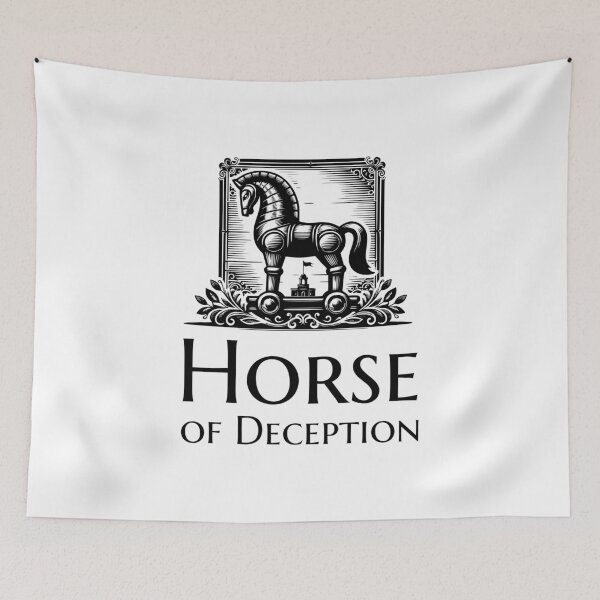 Item preview, Trojan horse: Horse of Deception designed and sold by musthavewords.