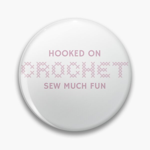 Item preview, Hooked on Crochet sew much fun t-shirt designed and sold by raz-mina.