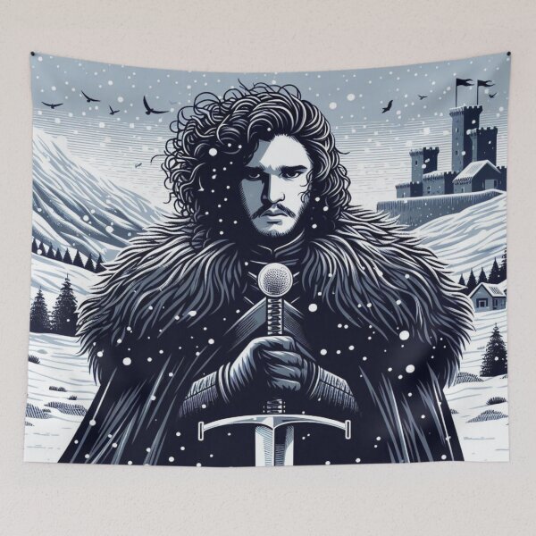 Item preview, Jon Snow Under the Snow designed and sold by kgbgallery.