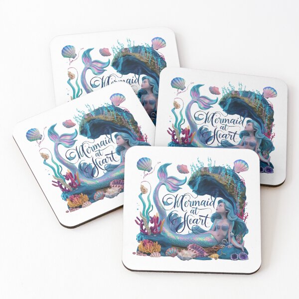 Item preview, Mermaid at Heart designed and sold by deluxedigital1.
