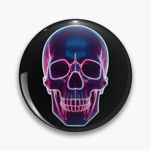 Item preview, Neon Skull designed and sold by Haunting Visions.