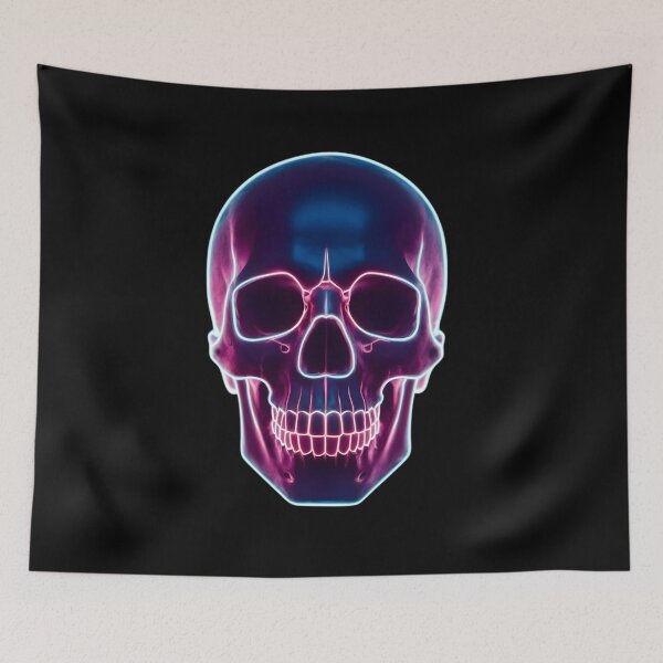 Item preview, Neon Skull designed and sold by Haunting Visions.