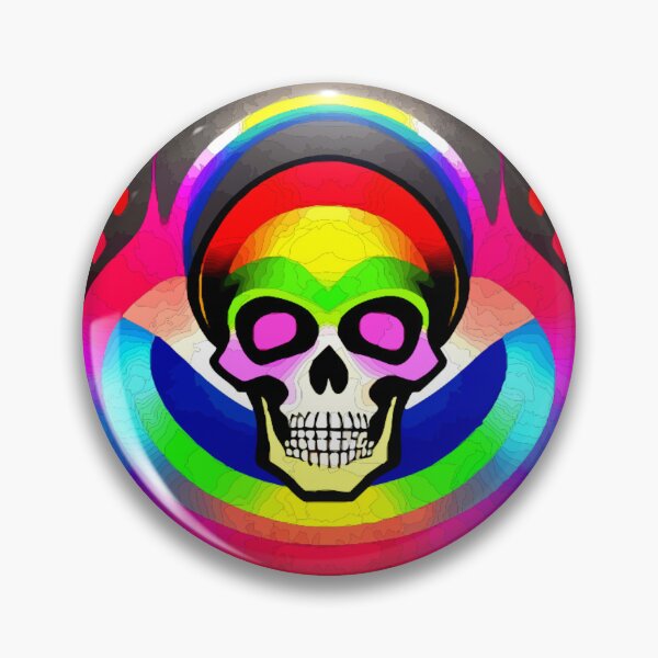 Item preview, Eternal Spectrum: A Skull Enveloped by Vibrant Essence designed and sold by Highlandkings.