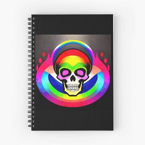 Item preview, Eternal Spectrum: A Skull Enveloped by Vibrant Essence designed and sold by Highlandkings.