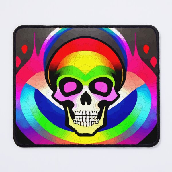 Item preview, Eternal Spectrum: A Skull Enveloped by Vibrant Essence designed and sold by Highlandkings.