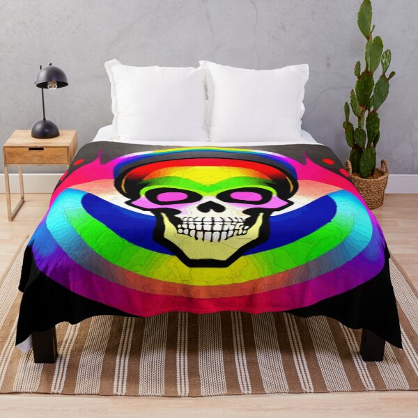 Item preview, Eternal Spectrum: A Skull Enveloped by Vibrant Essence designed and sold by Highlandkings.