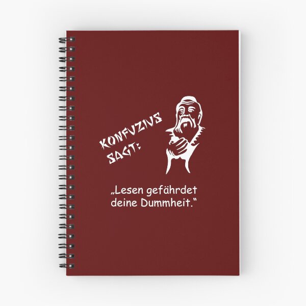 Item preview, Confucius says: Reading is dangerous... designed and sold by ARTmanhART.