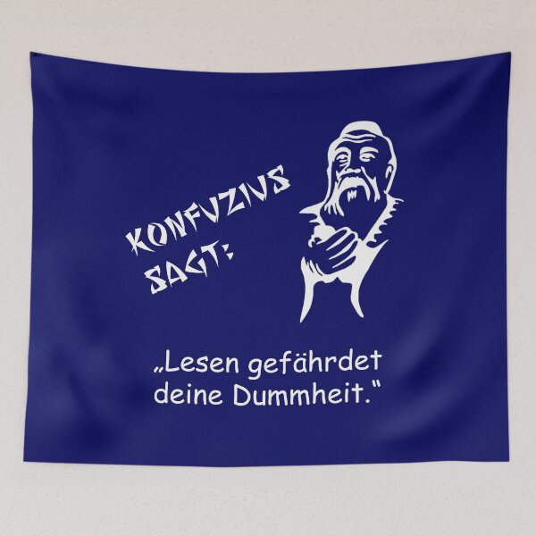 Item preview, Confucius says: Reading is dangerous... designed and sold by ARTmanhART.